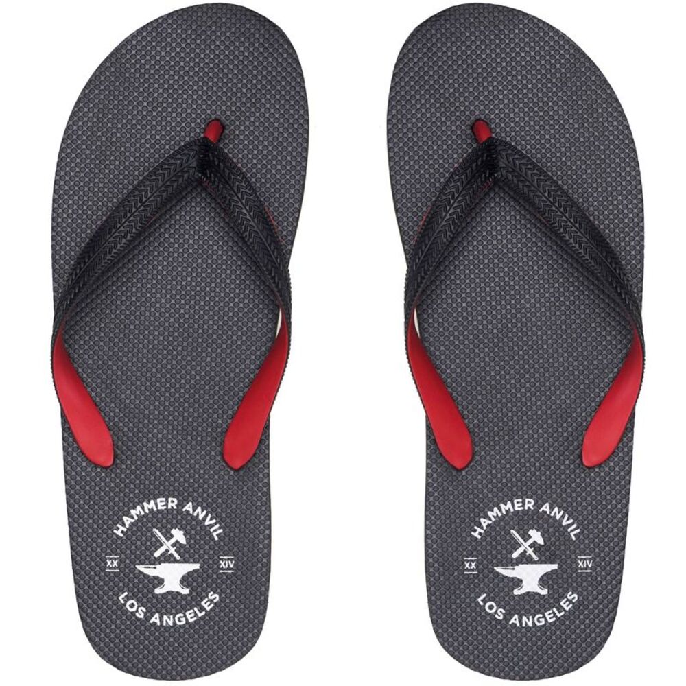 Hammer Anvil Mens Flip Flops Casual Thong Summer Sandals Comfortable Beach Shoes